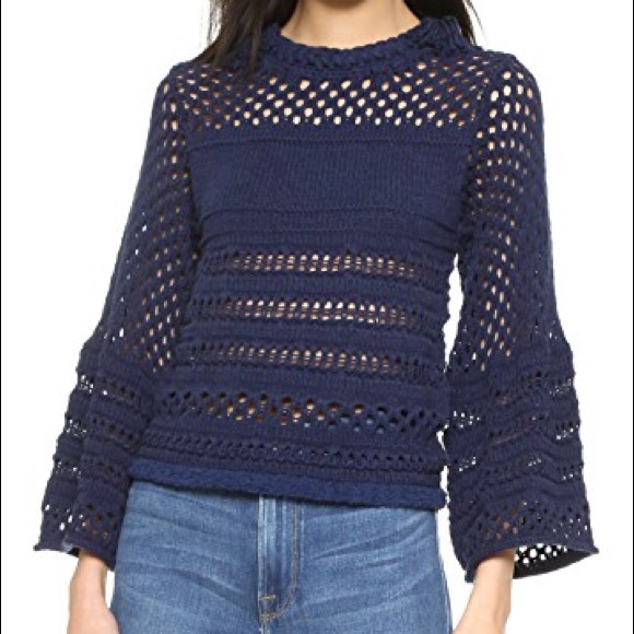 See By Chloe Sweaters - See by Chloe Open Knit Sweater